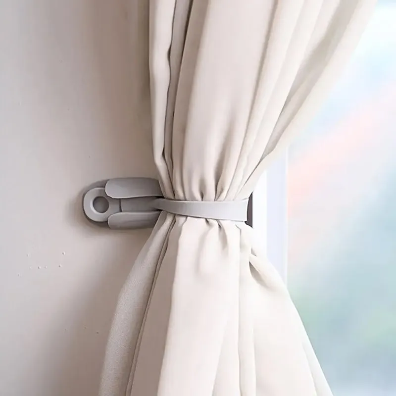 Wall Mounted Punch-free Adhesive Removable Cord Holder Organizer (3 pcs)
