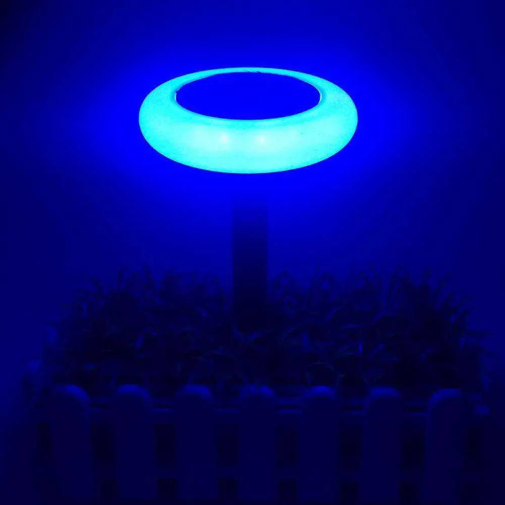 Waterproof Solar Panel Outdoor Grounding Garden Yard Path Lawn Lamp