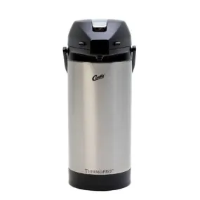 Wilbur Curtis 1.0 Gal. Stainless Steel Coffee Airpot w/ Lever Handle