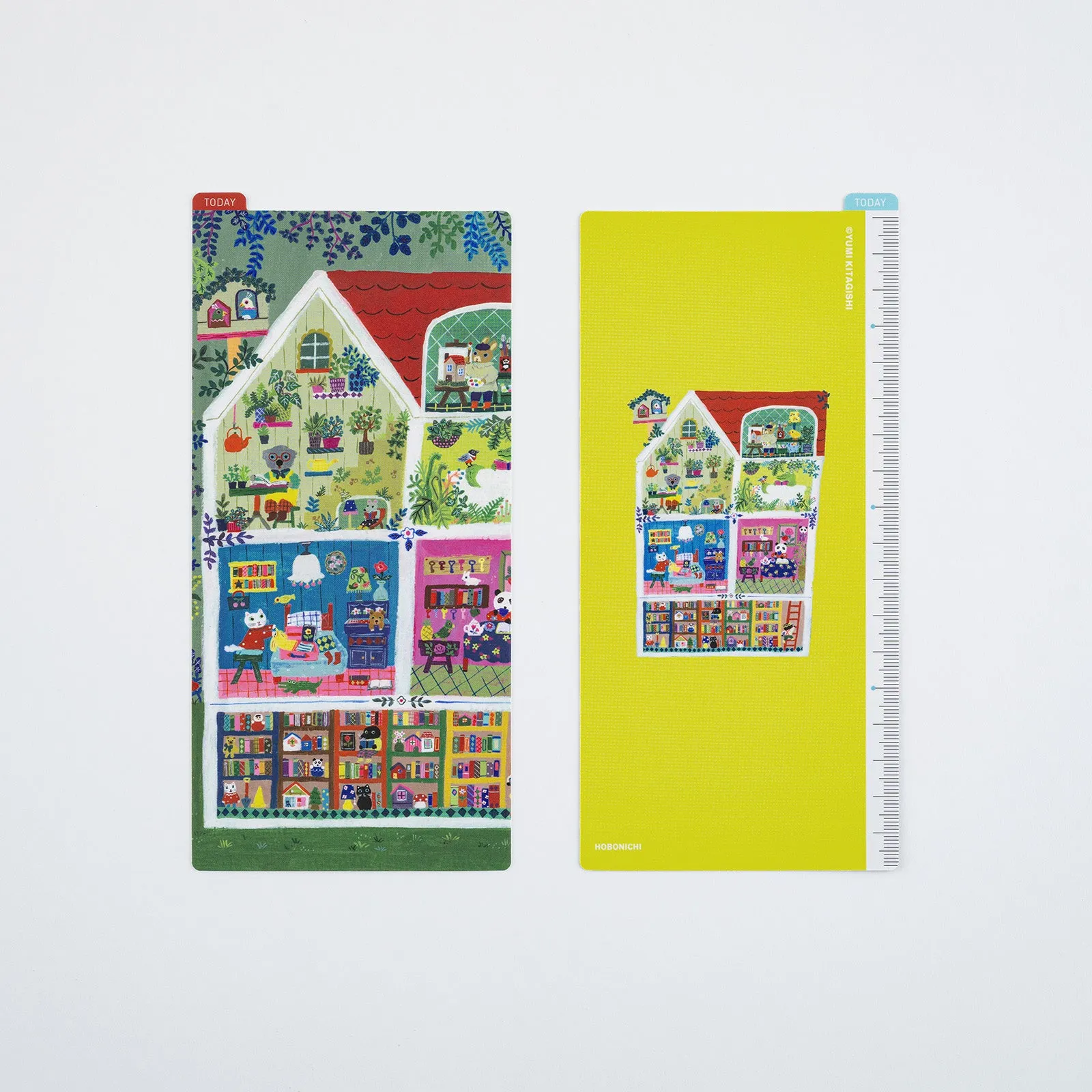 Yumi Kitagishi: Hobonichi Pencil Board for Weeks (Animal Condo)