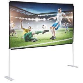 ZENY™ Projector Screen w/Stand 100" 16:9 HD 4K Rear/Front Projections